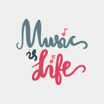 Vintage World Music Day Lettering for Banner and Badge. Sticker, Poster, Card Design Template. Vector