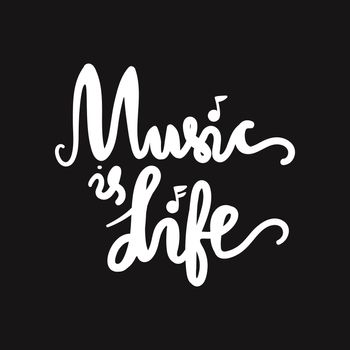 Vintage World Music Day Lettering for Banner and Badge. Sticker, Poster, Card Design Template. Vector