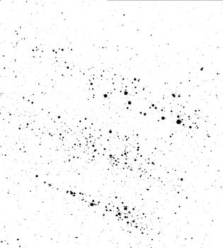 Grunge texture created from black aquarelle. Vector