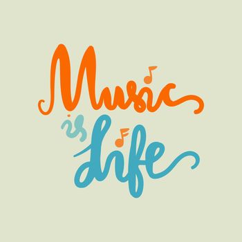 Vintage World Music Day Lettering for Banner and Badge. Sticker, Poster, Card Design Template. Vector