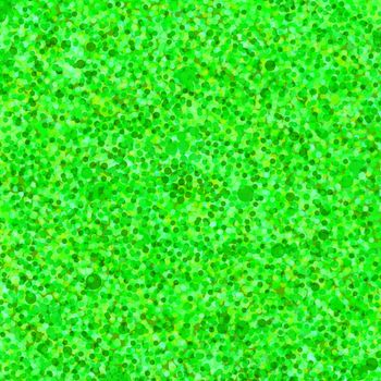 Green Sparkle Glitter Texture. Glowing sparks background. Vector