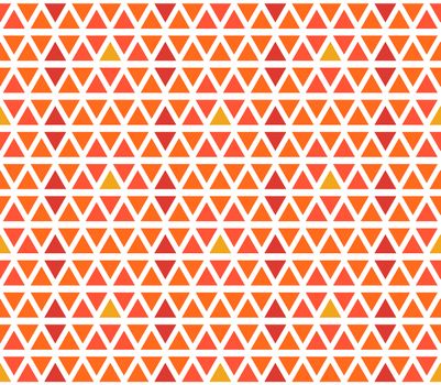 Seamless triangle geometric pattern. Retro ornament for textile and print. Vector