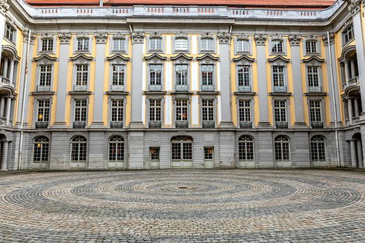 Inner courtyard of Margrave's Residence in Ansbach