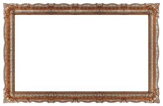 Extra big picture frame with empty background copy space - Stock image design element