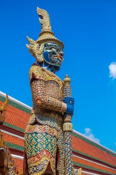 Blue Giant in Thailand on Blue sky