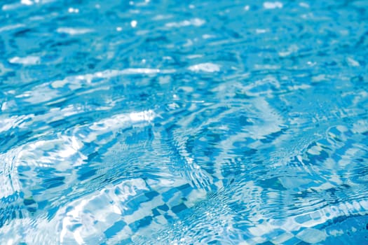 Water in swimming pool texture background