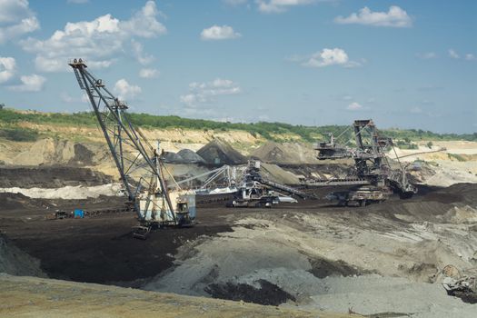 Big Machin - Coal Mining Mine Excavator. Kolubara, Lazarevac, Serbia