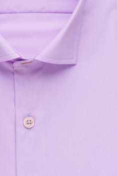 shirt, detailed close-up collar and button, top view