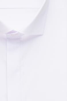 shirt, detailed close-up collar and button, top view