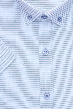 shirt, detailed close-up collar and cuff, top view