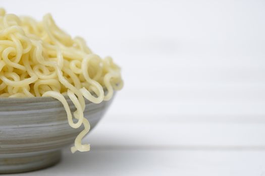 Still life-closed up instant noodles,  junk food or fast food concept.