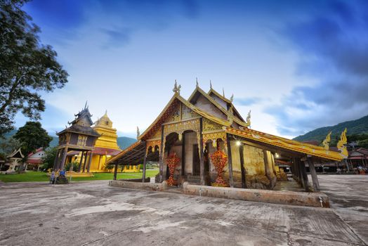 Wat Si Pho Chai Located at Ban Saeng Pha, Na Haeo District Loei province.  it is The old temple of the Sangha is over 400 years old, and is a popular tourist destination of Loei province in Thailand.
