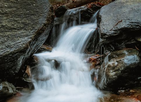 Small Waterfall in deep forest