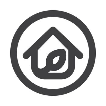 Eco House Template. Ecology symbol. Nature ecology logotype. Green eco logo. Vector design ecology elements