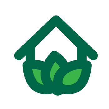 Eco House Template. Ecology symbol. Nature ecology logotype. Green eco logo. Vector design ecology elements