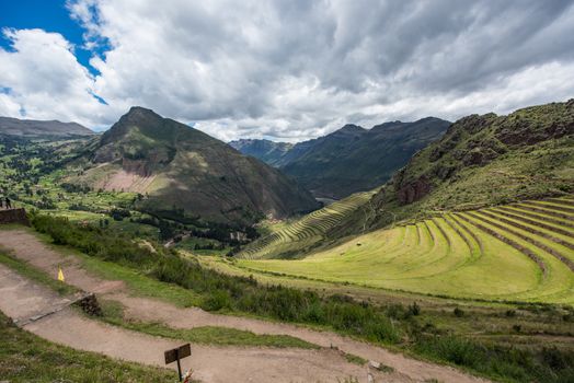 The Sacred Valley and the Inca ruins of Pisac