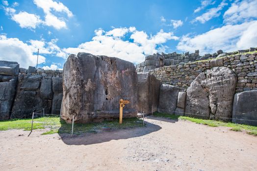 Saksaywaman, Inca ruins in Cusco, Peru. Hight quality photo