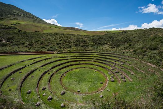  123RF.com Agricultural terraces in Moray, Cusco, Peru