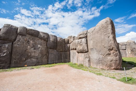 Saksaywaman, Inca ruins in Cusco, Peru. Hight quality photo