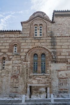 Byzantine Imperial Church of St Nicholas Ragkava in Plaka in Athens by the Acropolis