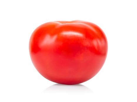 Fresh tomatoe isolated on white background, Raw food