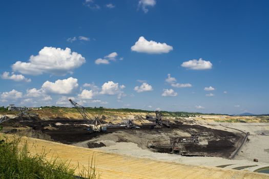 Big Machin - Coal Mining Mine Excavator. Kolubara, Lazarevac, Serbia