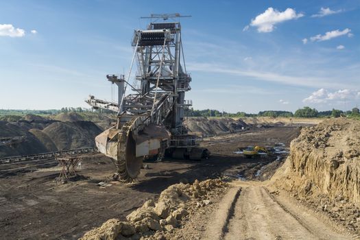 Big Machin - Coal Mining Mine Excavator. Kolubara, Lazarevac, Serbia