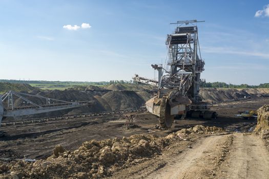 Big Machin - Coal Mining Mine Excavator. Kolubara, Lazarevac, Serbia