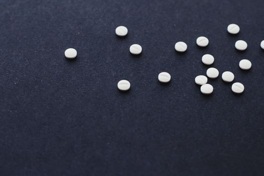 Pills and medical drugs, medicine and supplement for pharmaceutical industry and health care concept