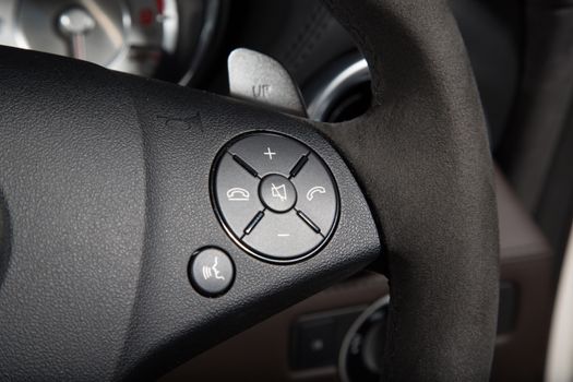 Carbon fibre automatic gears in car