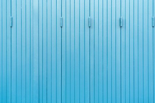 Blue wooden window background aged and crack texture