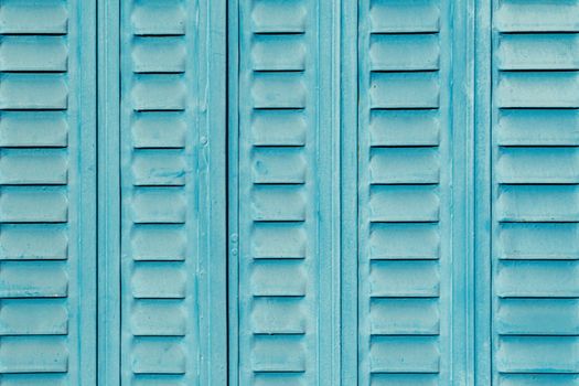 Blue steel door texture background aged and crack