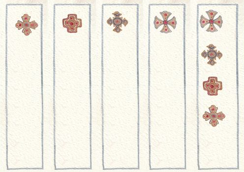 Bookmarks idea for the church, religious organizations, christian associations, baptism, invitation ,and others.