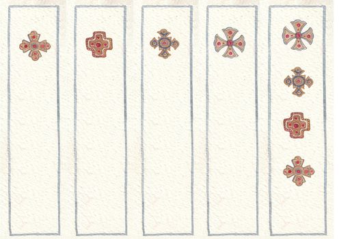 Bookmarks idea for the church, religious organizations, christian associations, baptism, invitation ,and others.