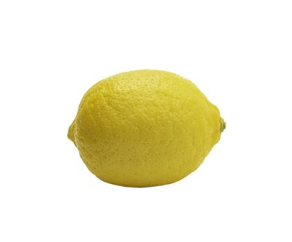 Fresh lemon isolated on white background. Food and healthy concept.