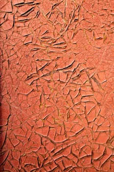 Brown rusted metal texture outside