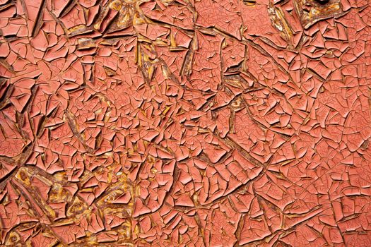 Rusty metal texture of brown color outside shooting