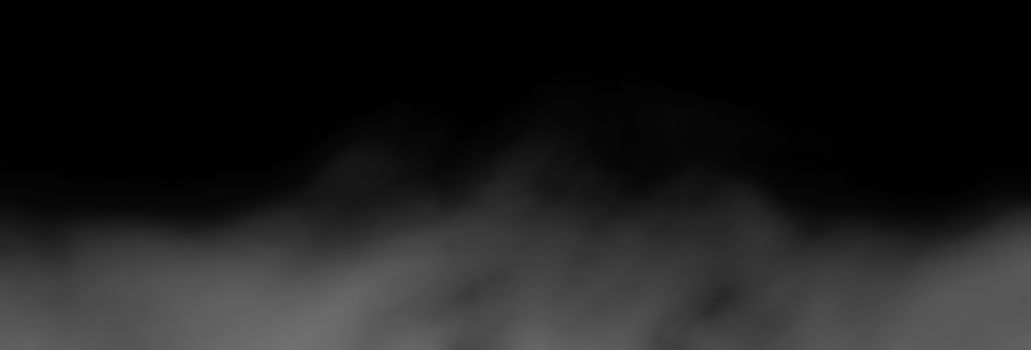 Abstract fog and smoke on black color background. Use for concept design Halloween Spooky night.