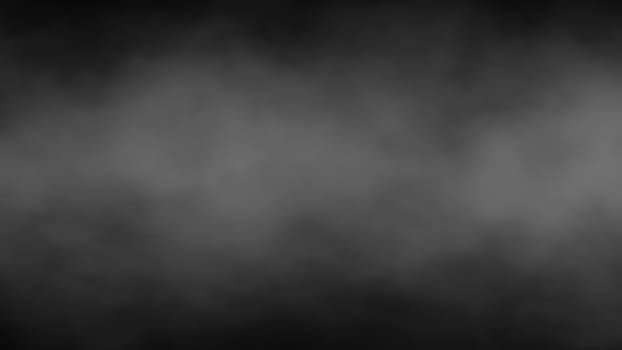 Abstract fog and smoke on black color background. Use for concept design Halloween Spooky night.