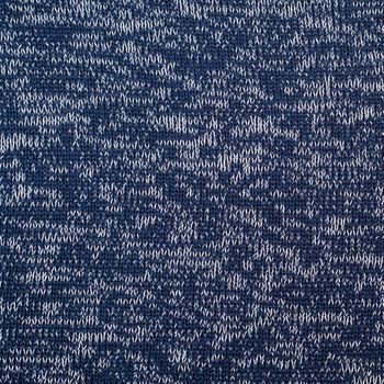 motley blue knitted fabric, full frame