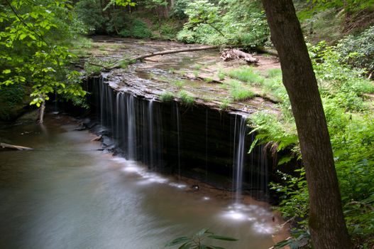 A view of Princess Falls from above.