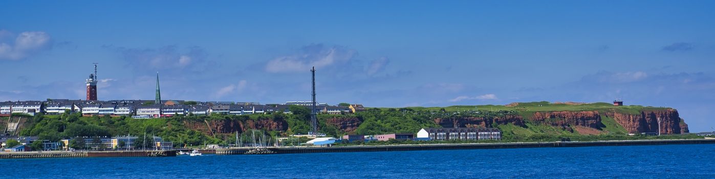 The Island of Heligoland from the island Dune - Germany