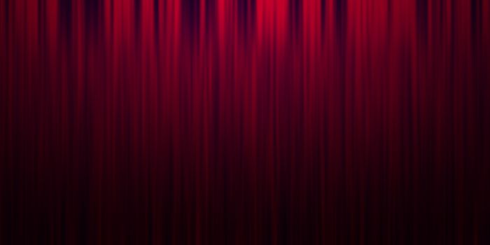 Red stage curtain background