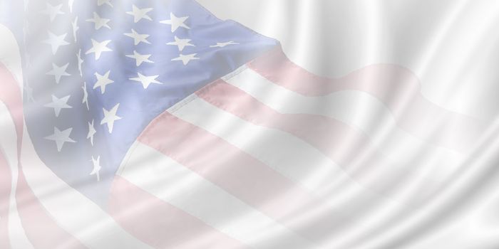 USA banner background design with copy space