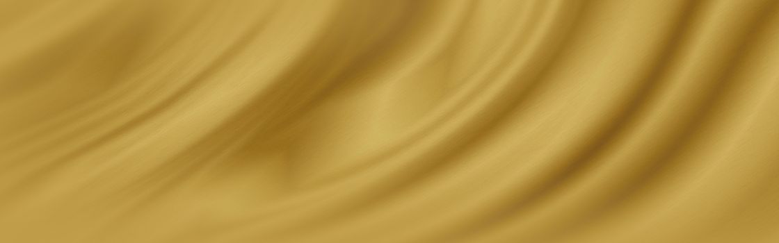 Gold luxury fabric background with copy space