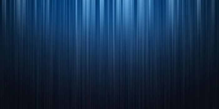 Blue stage curtain background with copy space