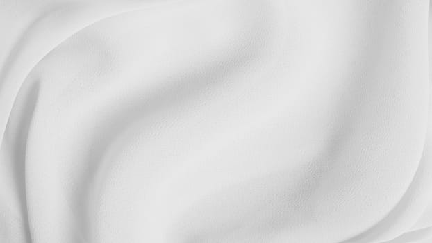 White fabric texture background with copy space