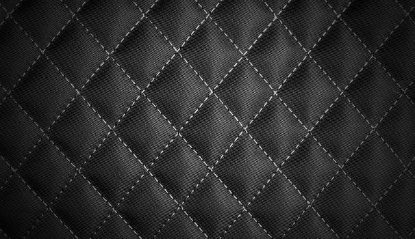 Black queue textile texture background