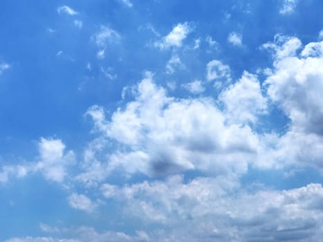 Blue sky with cloud background