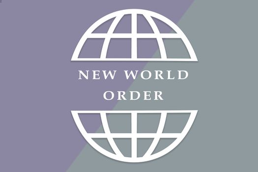 Concept of New world order in geopolitics after covid-19 or coronavirus outbreak